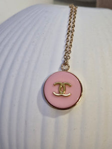 Collier CHANEL upcyclé